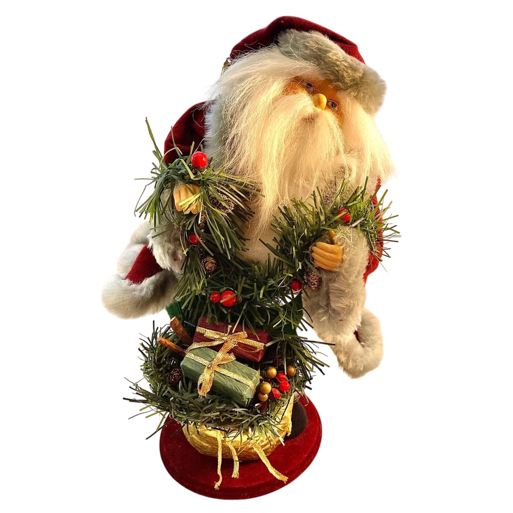 Vintage Christmas Santa Claus Figurine‎ Holiday Decoration Decor